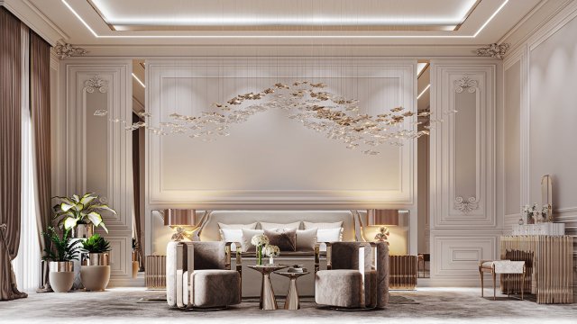 Yatak Odası Mobilya Grupları ve Dekorasyonu  | Elano Luxury | Masko | Modoko