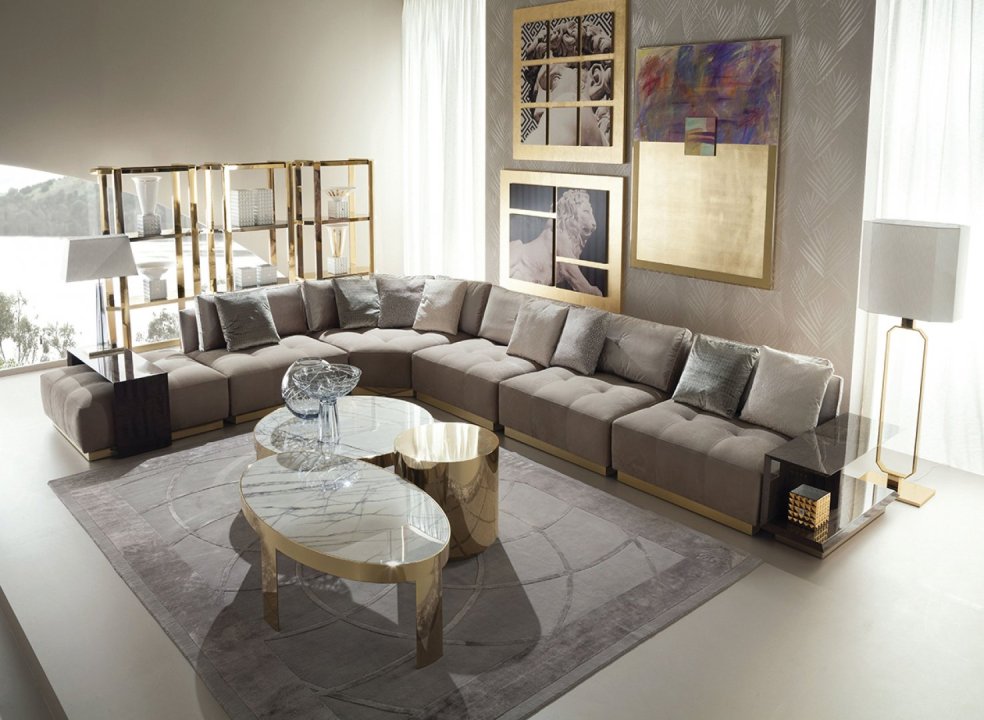 Luxury living room decoration | Elano Luxury Furniture - Masko - Modoko